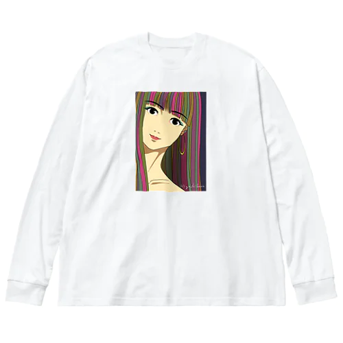 ひょっこりはん Big Long Sleeve T-Shirt