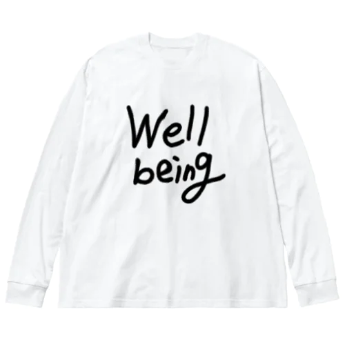 well-being ビッグシルエットロングスリーブTシャツ