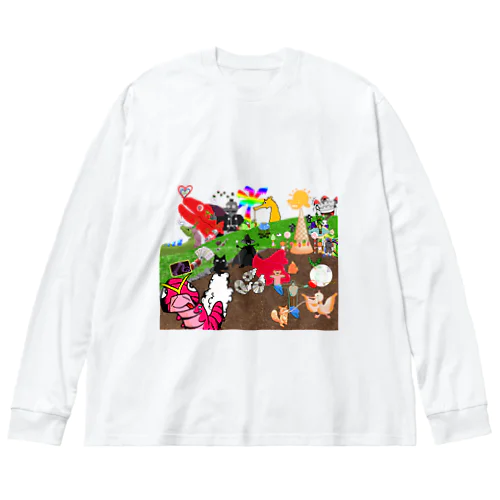 避役2021 Big Long Sleeve T-Shirt