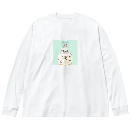 うさチョコチップアイス Big Long Sleeve T-Shirt