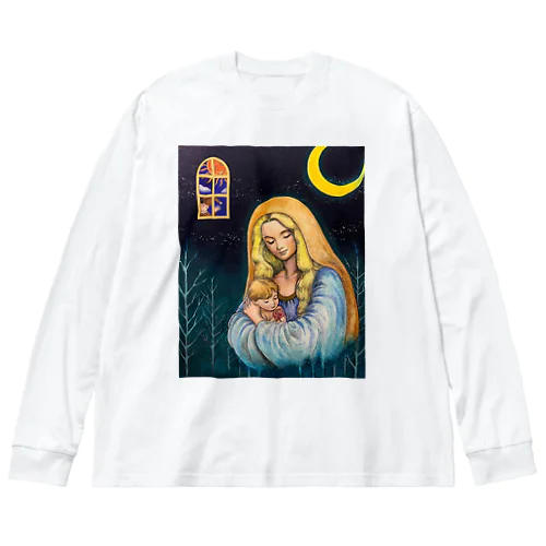 madonna&child Big Long Sleeve T-Shirt