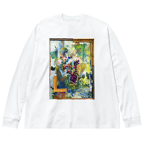 葡萄 Big Long Sleeve T-Shirt