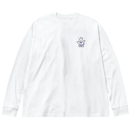 ムキムキうさぎ Big Long Sleeve T-Shirt