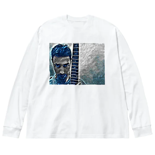 波無座 = HAMZA4 Big Long Sleeve T-Shirt