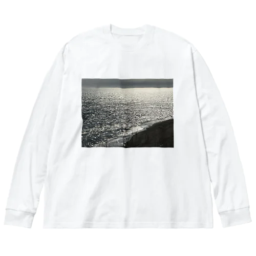 202004241513000　銀の海岸線 Big Long Sleeve T-Shirt