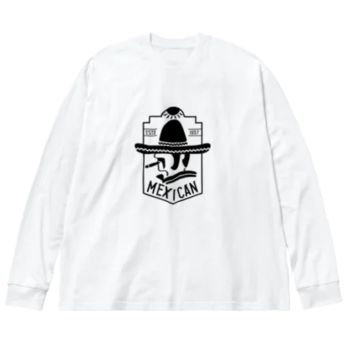 メキシコ帽子店 Big Long Sleeve T-Shirt