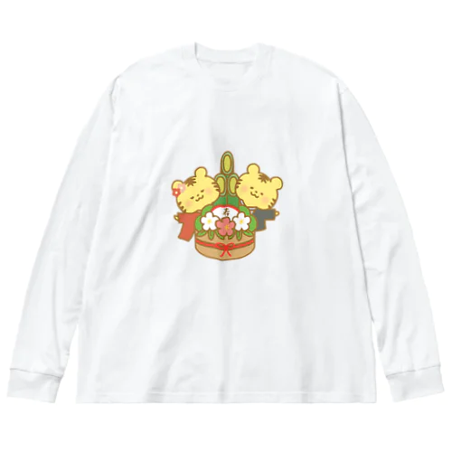 お正月🎍寅さん ビッグシルエットロングスリーブTシャツ