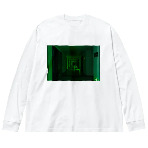 liminal space ビッグシルエットロングスリーブTシャツ