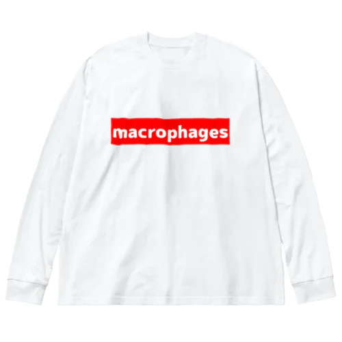 macrophages ビッグシルエットロングスリーブTシャツ