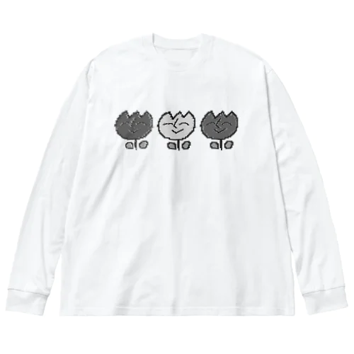 ちゅーりっぷさん(夢) ビッグシルエットロングスリーブTシャツ