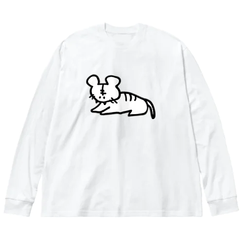 とら ビッグシルエットロングスリーブTシャツ