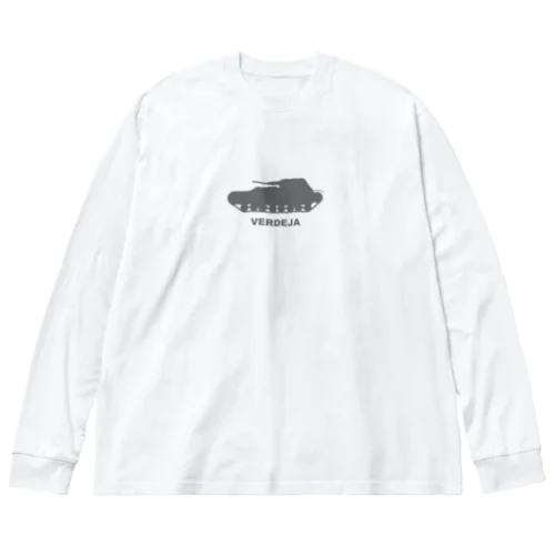 ベルデハ（グレー） ビッグシルエットロングスリーブTシャツ