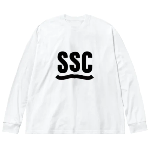 SSCロゴ：黒字 Big Long Sleeve T-Shirt