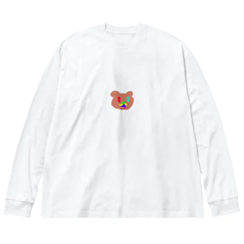 ラリくまちゃん ビッグシルエットロングスリーブTシャツ