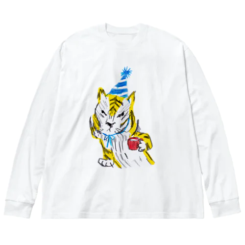  ガオガオくん ビッグシルエットロングスリーブTシャツ