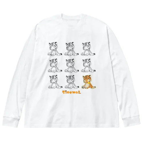 【SleemaL】ナミル ビッグシルエットロングスリーブTシャツ