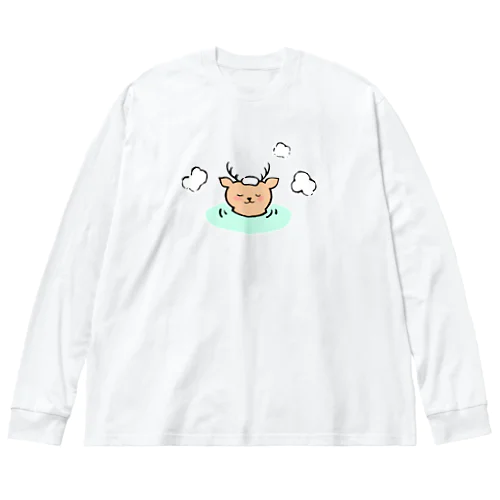 しか温泉 Big Long Sleeve T-Shirt