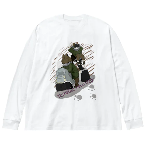 Rabbit Hunter ビッグシルエットロングスリーブTシャツ