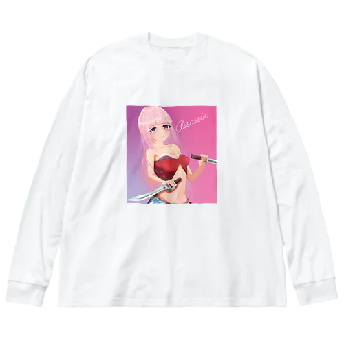 アサシンちゃん Big Long Sleeve T-Shirt