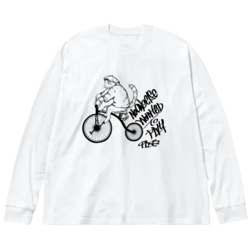 ONE PLUG DISordeR ''NoOneelseWantedtoplay''m ビッグシルエットロングスリーブTシャツ