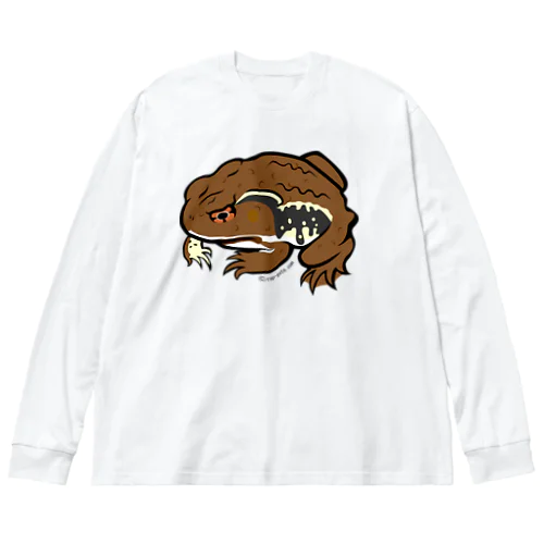 どっしりヒキガエル Big Long Sleeve T-Shirt