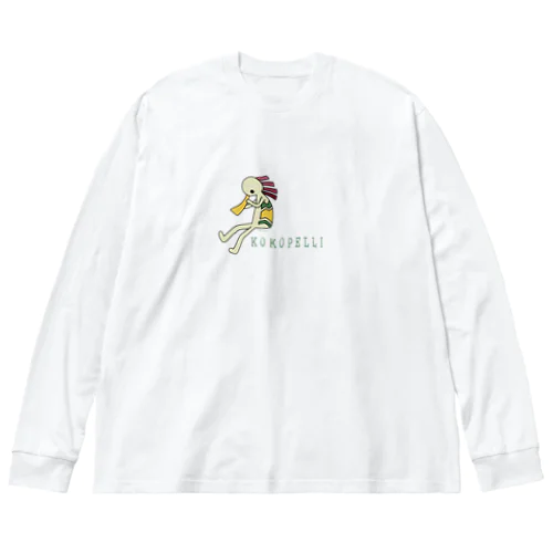 Kokopelli (+logo) Big Long Sleeve T-Shirt