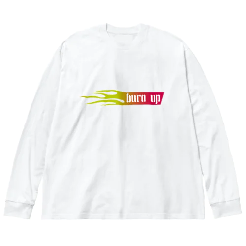 燃え上がれ何か Big Long Sleeve T-Shirt