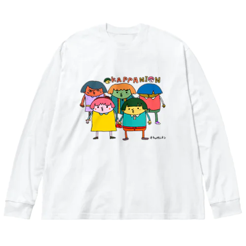 オカッパニオン Big Long Sleeve T-Shirt