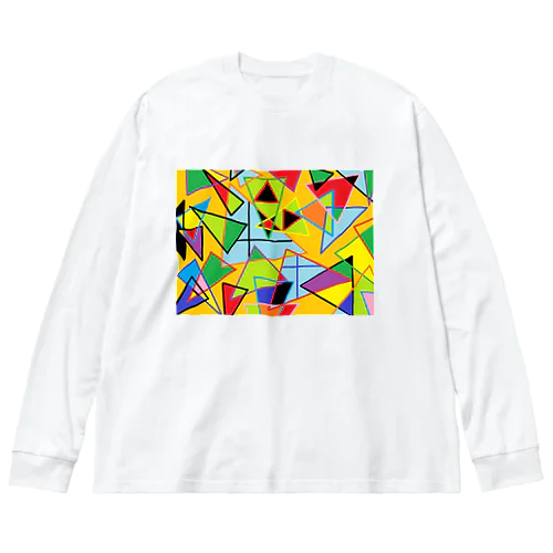 はちゃめちゃ！ ビッグシルエットロングスリーブTシャツ