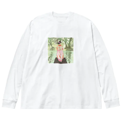 瀬 ビッグシルエットロングスリーブTシャツ