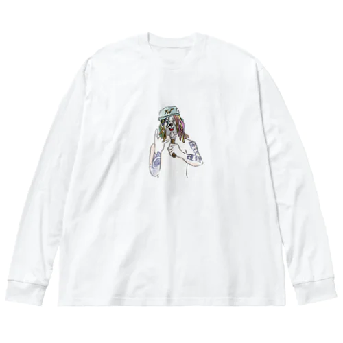 饒舌なシャベル Big Long Sleeve T-Shirt