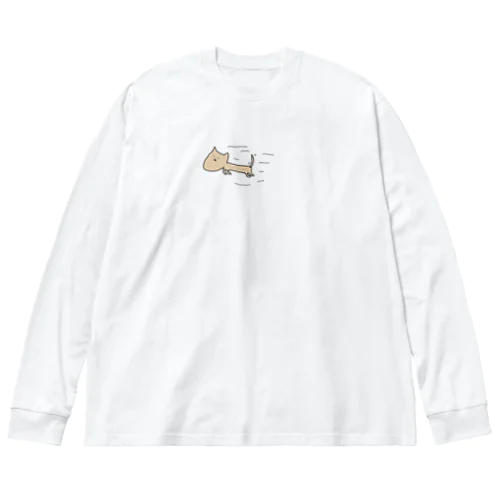 いぬ ビッグシルエットロングスリーブTシャツ