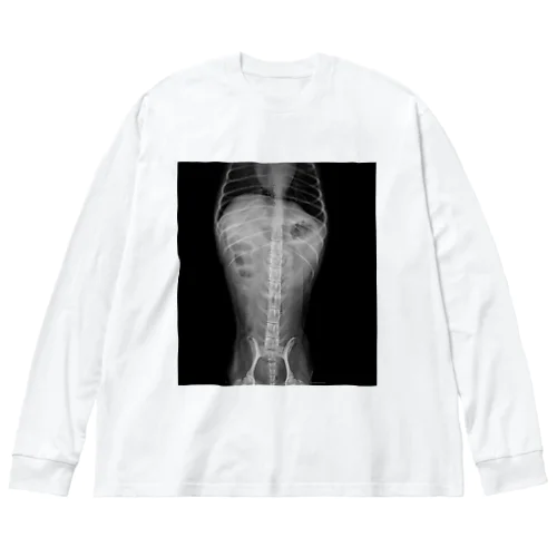 うちの犬のレントゲン③ Big Long Sleeve T-Shirt