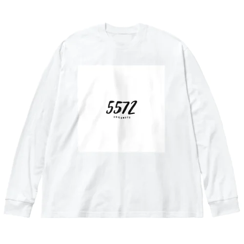 5572 Basic Logo longT ビッグシルエットロングスリーブTシャツ