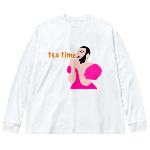 tea time Big Long Sleeve T-Shirt