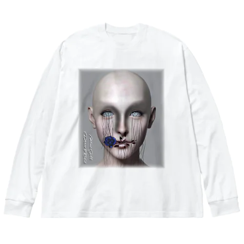 気味の悪い人形 Big Long Sleeve T-Shirt