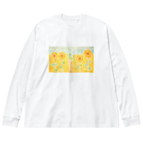 なついろぜんぶ ビッグシルエットロングスリーブTシャツ