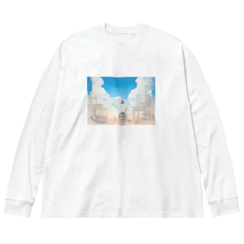 いつも心にパンクロック Big Long Sleeve T-Shirt