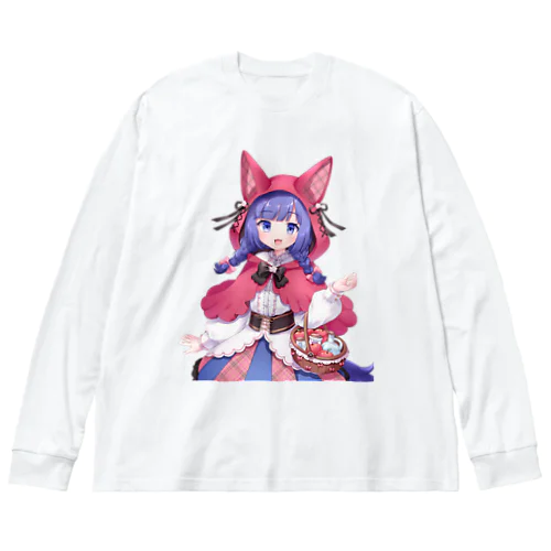 しずくちゃん 赤ずきんver. ビッグシルエットロングスリーブTシャツ