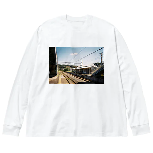 写ルンですで撮った駅 Big Long Sleeve T-Shirt