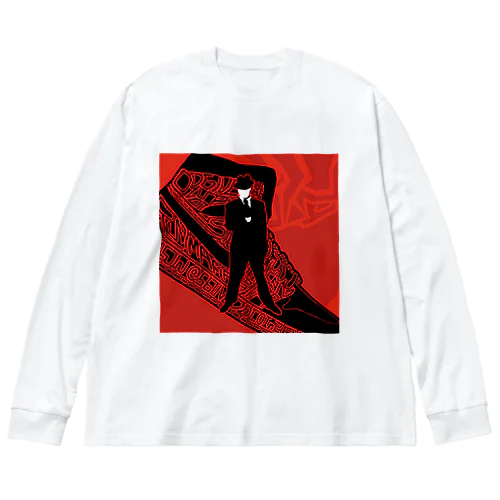 ヒットマングラフィック Big Long Sleeve T-Shirt