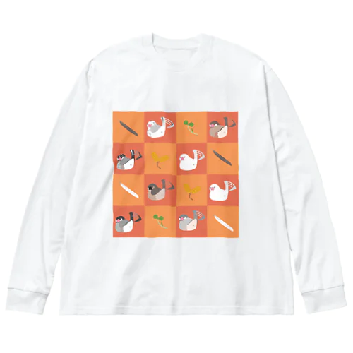 ぶんぶんぶんちょう Big Long Sleeve T-Shirt