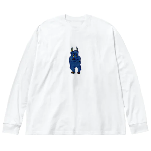 たくましい雪男くん Big Long Sleeve T-Shirt