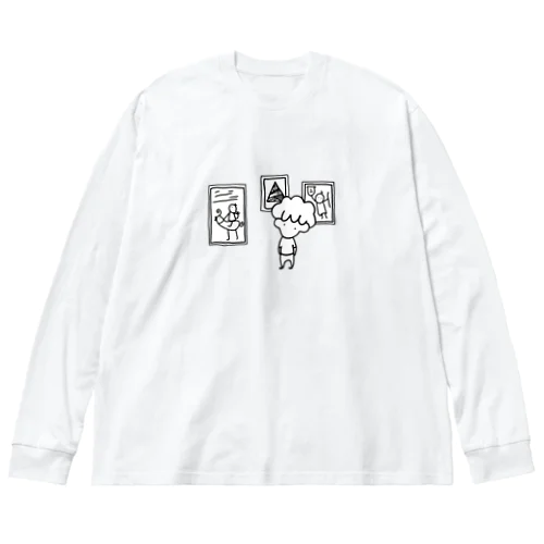 ミステリーミュージアム Big Long Sleeve T-Shirt