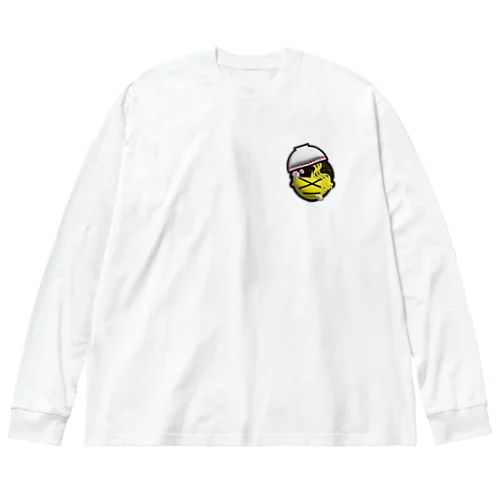 ぷっくりラーメン君 ビッグシルエットロングスリーブTシャツ