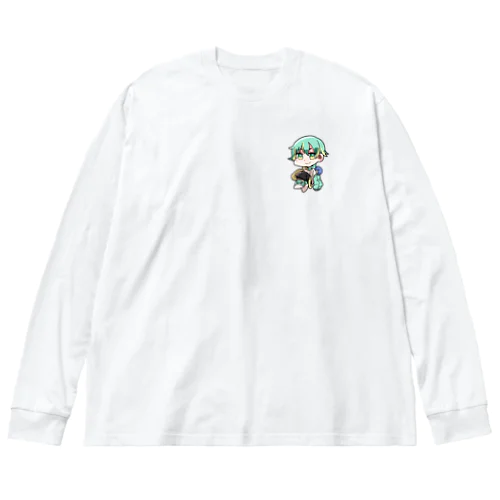 みぎてんめちゃかわ Big Long Sleeve T-Shirt