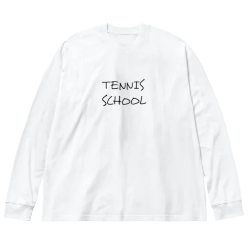 TENNIS SCHOOLシリーズ ビッグシルエットロングスリーブTシャツ