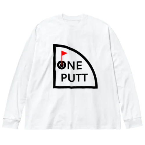 ゴルフoneputt ビッグシルエットロングスリーブTシャツ