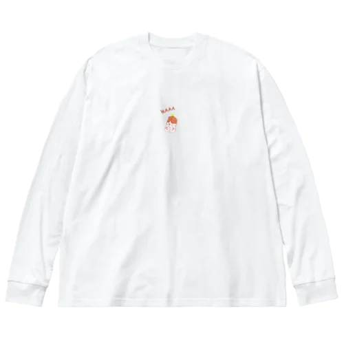 King hamster ビッグシルエットロングスリーブTシャツ