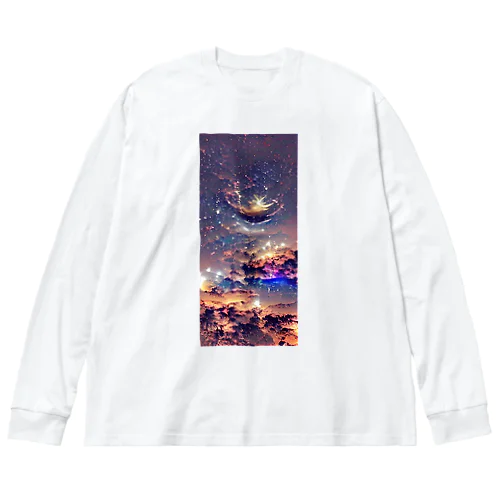 AIの描いた宇宙 Big Long Sleeve T-Shirt